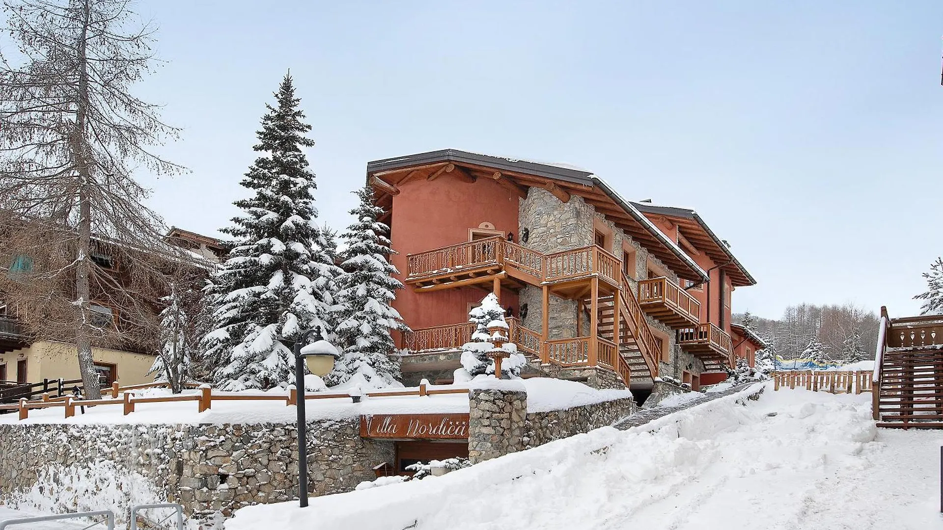 Appartement Tramonto Villa Nordica Livigno Italië